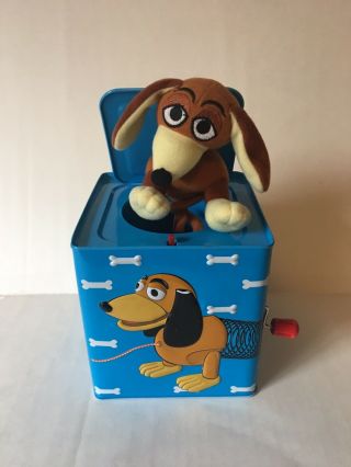 Toy Story Slinky Dog Jack In The Box Musical Pop Up Toy 2010