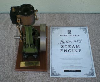 Awesome Stuart 10v Stationary 1 1/2 " Bore / 1 1/4 " Stroke Steam Engine Model