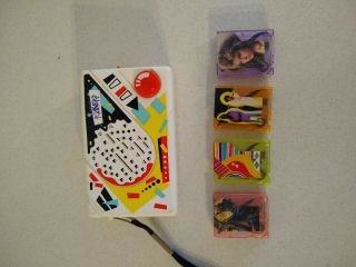 Vintage Fisher Price Pocket Rocker Mini Tape Player With 4 Tapes, 2