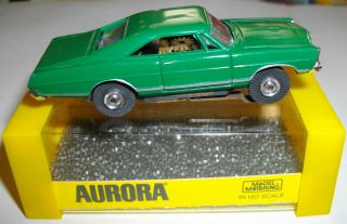 Aurora Thunderjet 1386 1967 Ford Galaxie Ho Slot Car