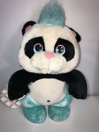 Hasbro Softies Wuzzles Pandeaver Panda Beaver Wings Vintage 12 " 1986 Disney
