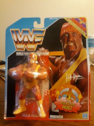 Wwf Hasbro Signed Hulk Hogan Moc Series 2 Summerslam Autograph Elite Rare Retro