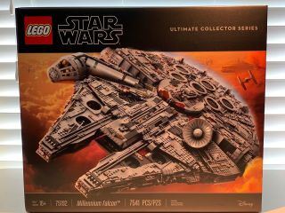 Lego Star Wars Millennium Falcon Box Ultimate Collectors Series Complete 75192