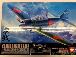 Tamiya Zero Fighter52 Real Sound Action Seetassembled Airplane Helicopter