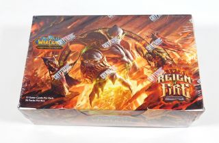 World Of Warcraft Tcg Wow Reign Of Fire Booster Box 36 Packs