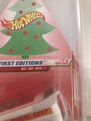 Hot Wheels 1998 First Editions Employee Car Hi Ho Bus.  Number 11 Of 100. 2