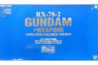 Plastic Model Box Damage 1 60 Pg Rx - 78 - 2 Gundam Weapons Animation Color Ver.