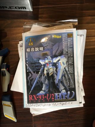 G System 1/48 Hi Nu Gundam Resin Kit 4