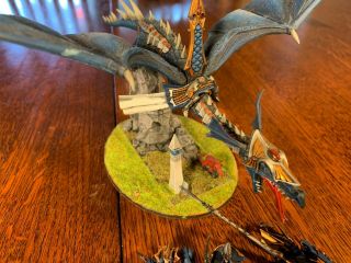 High Elves Army Warhammer Age of Sigmar PAINTED AOS Dragon Force& Phoenix temple 4