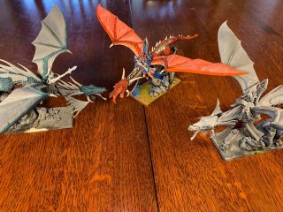 High Elves Army Warhammer Age of Sigmar PAINTED AOS Dragon Force& Phoenix temple 5