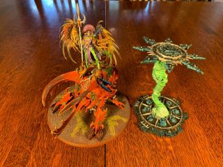 High Elves Army Warhammer Age of Sigmar PAINTED AOS Dragon Force& Phoenix temple 7