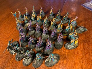 High Elves Army Warhammer Age of Sigmar PAINTED AOS Dragon Force& Phoenix temple 8