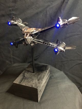 Babylon 5 Starfury Model - Fully Built,  Lighting