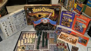 Milton Bradley Heroquest Board Game,  Witch Lord & Kellar 