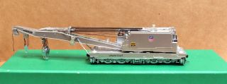 OVERLAND MODELS HO BRASS 3385.  1 UP AMERICAN 250 - TON CRANE - FACTORY PAINTED 3
