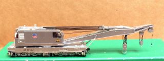 OVERLAND MODELS HO BRASS 3385.  1 UP AMERICAN 250 - TON CRANE - FACTORY PAINTED 4