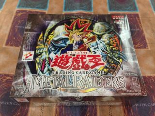Yu - Gi - Oh Metal Raiders 1st Edition Booster Box English Edition.