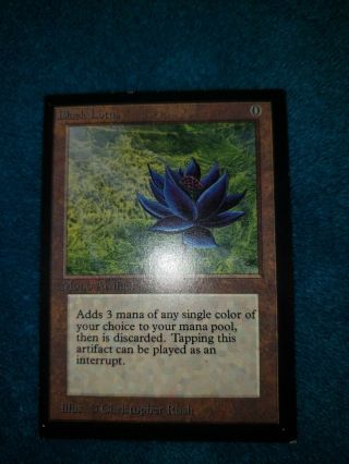 Black Lotus X 1 (collector 