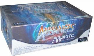 Alliances Booster Box (english) Factory Magic Mtg Abugames