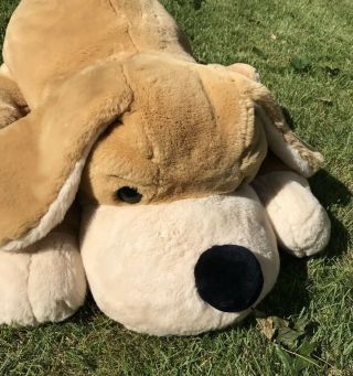 FAO Schwarz Patrick The Pup 36” Plush Dog Extra Large Stuffed Animal Toy 4