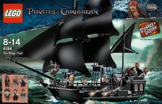 Lego Pirates Of The Caribbean The Black Pearl 4184 Retired Released 2011 Nisb