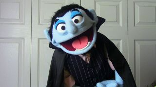 Professional " Dracula " Muppet - Style Ventriloquist Puppet