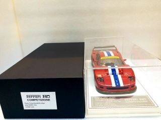 Davis & Giovanni 1/18 Ferrari F40 Competitione Rosso Corsa W/display Case