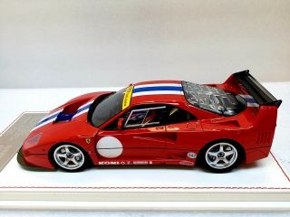 Davis & Giovanni 1/18 Ferrari F40 Competitione Rosso Corsa w/display case 4