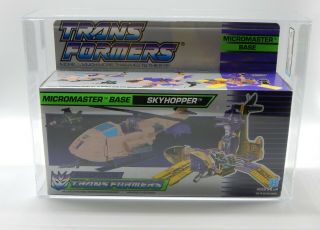 Afa 85 Vintage Transformers Skyhopper G1 Hasbro Mib Micromaster Figure 1988 Toy