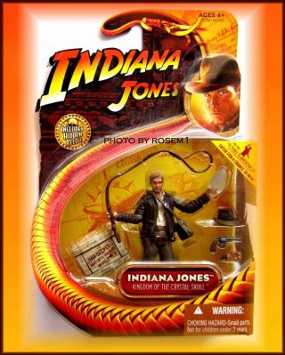 Indiana Jones Kingdom Of The Crystal Skull Indiana Jones Action Figure Nib 2008
