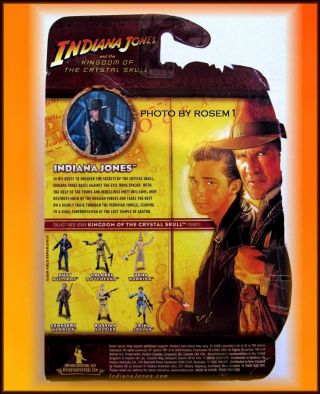 Indiana Jones Kingdom of the Crystal Skull INDIANA JONES Action Figure NIB 2008 2