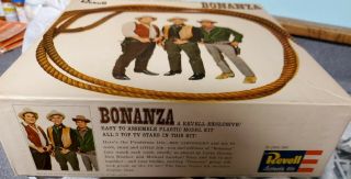 Revell Bonanza Model Kit Little Joe Palitoy Box Set & French Ben