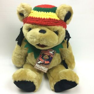 Grateful Teddy Bear 1982 Jamaica World Music Festival Dread Head Reggae 14 "