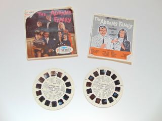 Vintage " The Addams Family " View - Master Reels