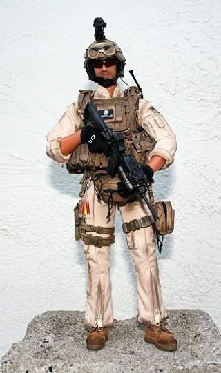 1/6 Custom USMC FORCE Recon MARSOC kitbash Soldier Story HOt toys city DAM figur 2