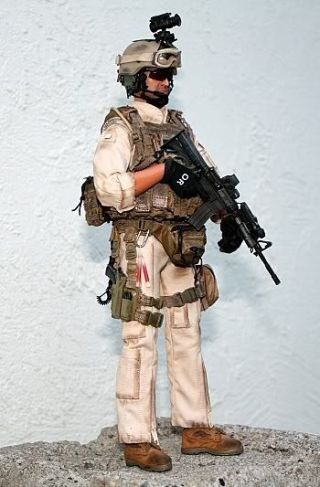 1/6 Custom USMC FORCE Recon MARSOC kitbash Soldier Story HOt toys city DAM figur 3