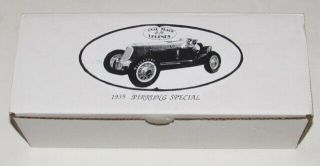 Oval Track Legends 1935 Pirrung Special Indy 500 Car Resin Model By Gary Doucett