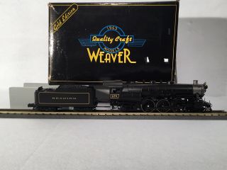 Weaver G1099lp Brass Reading 175 G2sa 4 - 6 - 2 Steam W Lionel Tmcc O Gauge
