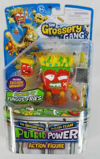 Fungus Fries The Grossery Gang Putrid Power 3 " Action Figure Moose Toys