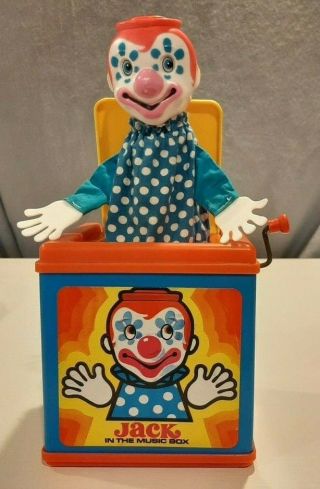 Vintage Mattel - Jack In The Music Box - - Fast