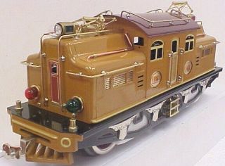Lionel 6 - 13107 Standard Gauge 1 - 408E Electric Locomotive (2 - Tone Brown) EX/Box 2
