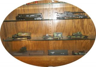Seldom Seen Cox Amh Military Ho Train Set 86 Army Soldiers Complete