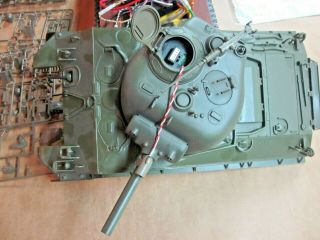 Tamiya US Sherman 1/16 56014 RC Tank Built & Painted /w extra parts - 3