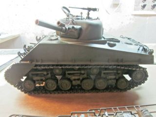 Tamiya US Sherman 1/16 56014 RC Tank Built & Painted /w extra parts - 5
