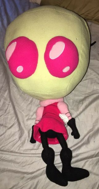 Invader Zim 24” Plush Doll Cuddle Pillow 2002 Hot Topic Exclusive Rare