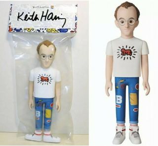 Medicom Vinyl Collectible Dolls Artist Series - Keith Haring 10 " Vinyl Figure