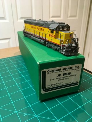 Ho Brass Overland Models Omi Union Pacific Up Sd45 6374.  1 Rd 4634