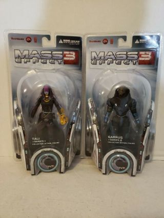 Mass Effect 3 Tali Series 1 And Garrus Series 2 Big Gish Toys