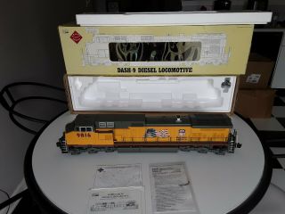 Aristocraft G Scale Dash 9 9816 " Flags And Wings " Locomotive