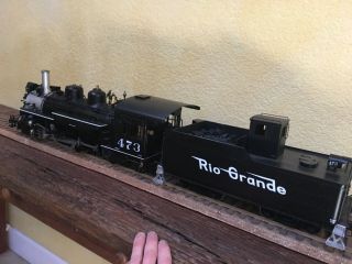 Accucraft Trains - D&RGW K28 1:20.  3 Scale,  Live Steam,  Coal 4